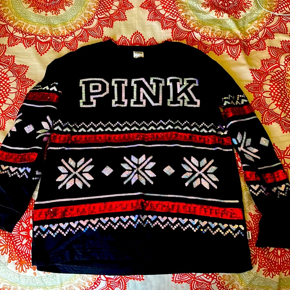 Victoria’s Secret Pink Holiday shirt
